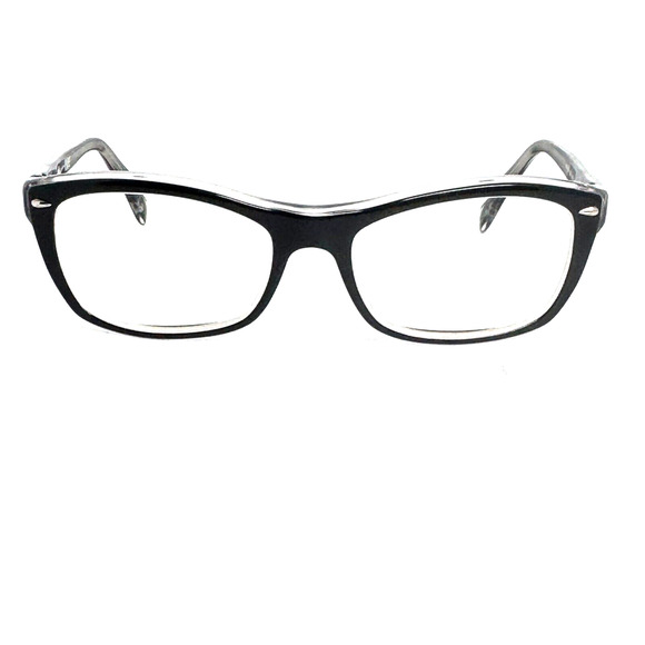 Ray-Ban Eyeglasses RB5255 2034 Black Rectangular Full Rim 51-16-135 H4187 - Picture 1 of 7